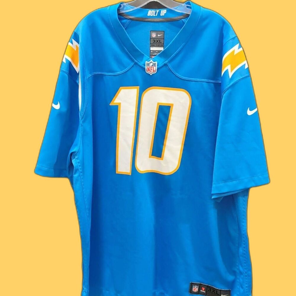 Nike NFL Justin Herbert Los Angeles Chargers Game Jersey - Size 3XL